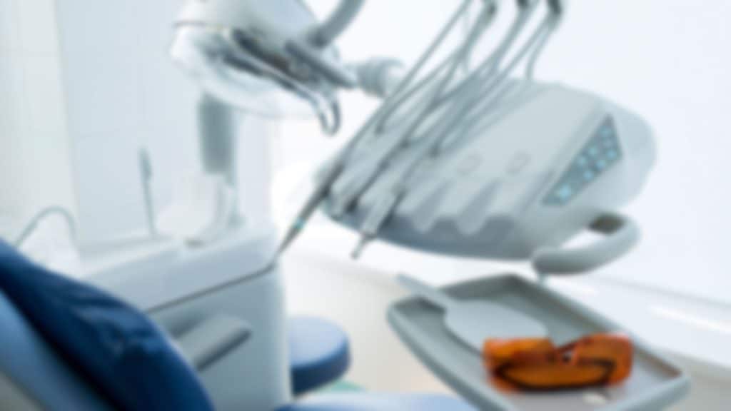 blurred image of denal tools